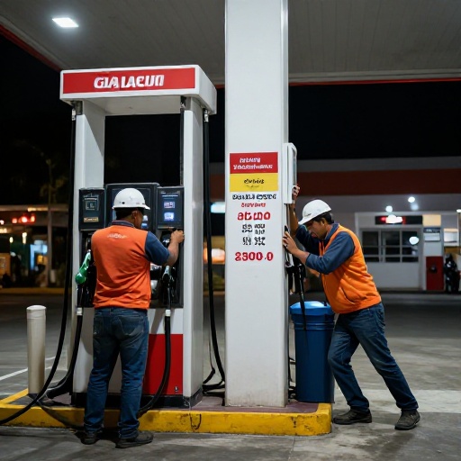 Bajan precios de combustible en Ecuador: el costo del subsidio para el Estado se dispara