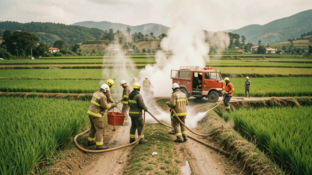 Explosión de tanque de cloro en Santa Lucía dejó 20 personas afectadas