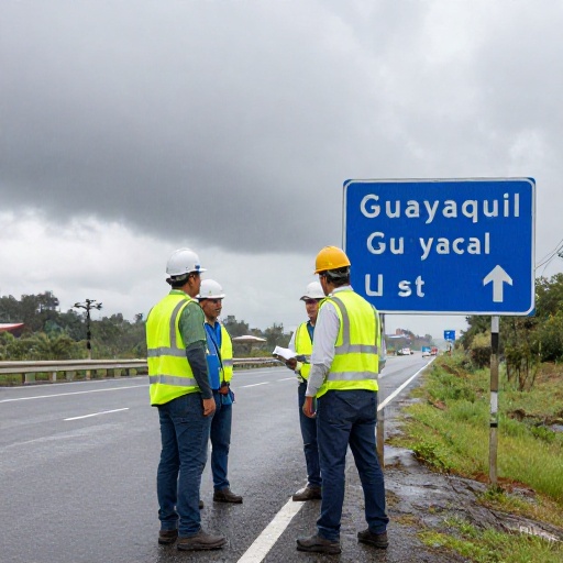 Autoridades piden monitoreo estricto en vía Cuenca-Molleturo ante riesgo de El Niño