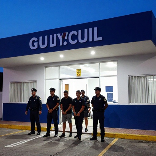 Implicados en crimen contra policía son trasladados a la cárcel del Encuentro