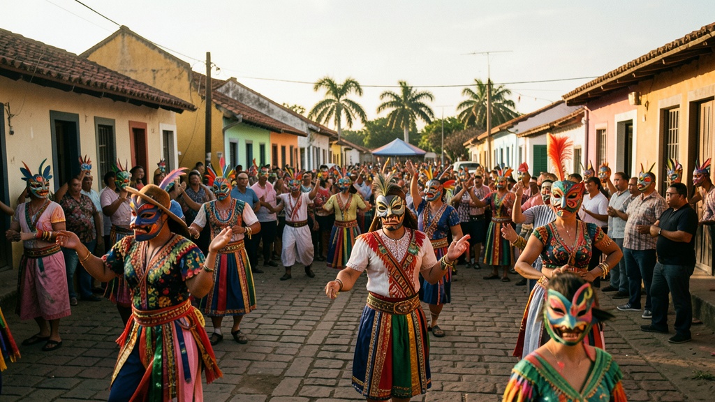 Jujan celebra su identidad con la Danza de los Mojigos y rinde honor a San Agustín