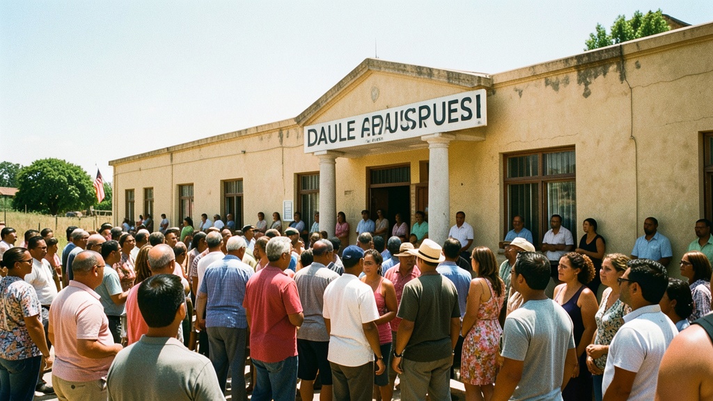 Seguridad reforzada y filas largas marcaron las elecciones en Daule