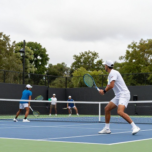 Equipo ecuatoriano de tenis entrena en Londres antes del duelo clave contra Gran Bretaña