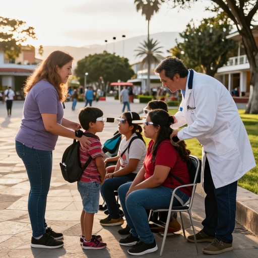Brigada oftalmológica gratuita del GAD Limonal y Prefectura del Guayas este viernes
