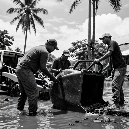 Ecuador adquiere nueva maquinaria para fortalecer respuesta ante inundaciones y deslaves
