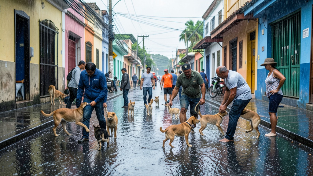 Prefectura del Guayas recomienda proteger a las mascotas durante la temporada de lluvias