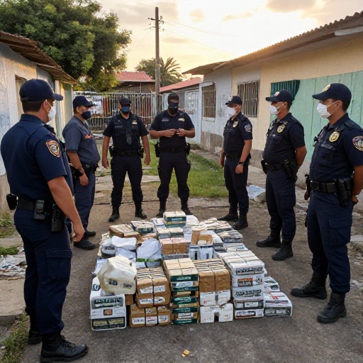Policía desbarata red de venta de estupefacientes en ciudadela cerrada de Bellavista