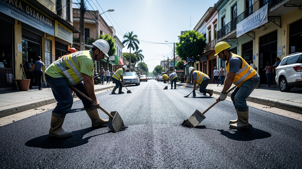 Mauricio Proaño Lara continúa con entregas de obras y servicios en Guayas