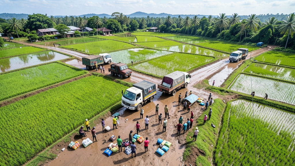 Gobierno entrega 2.500 kits humanitarios a familias de Muisne por las lluvias