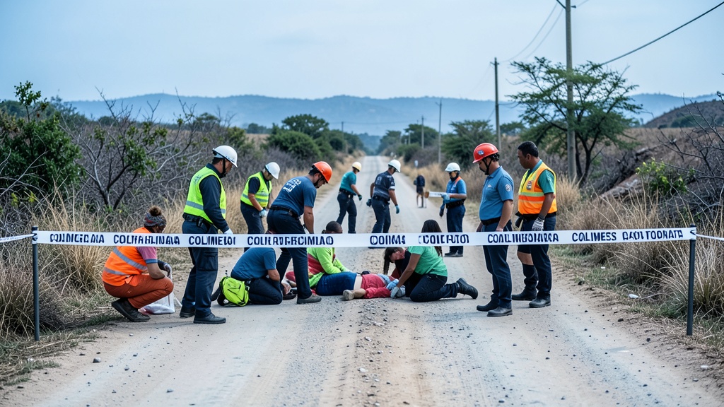 Un fallecido y tres heridos en accidente de tránsito en Colimes