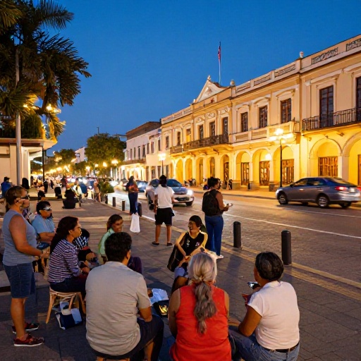 La 72ª Ruta Centro transforma la calle Panamá y Plaza de los Teatros en espacios familiares