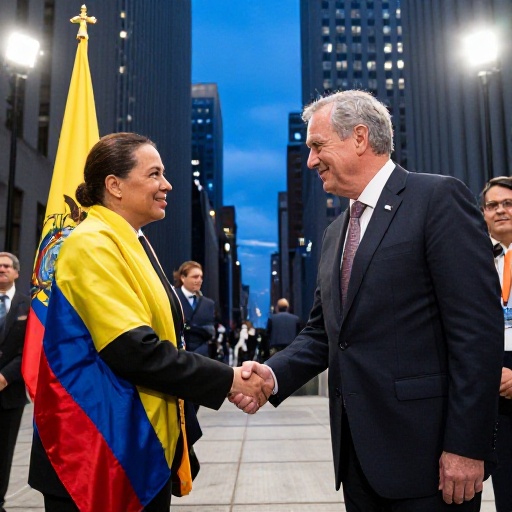 Ecuador e India fortalecen lazos bilaterales en cumbre de la ONU