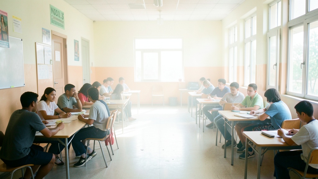 Jóvenes de Nobol inician curso gratuito para ingresar a la universidad