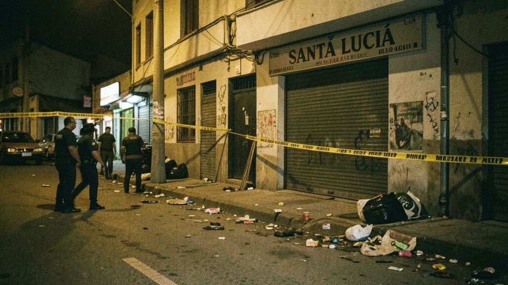 Seis muertos en balacera frente a discoteca en Santa Lucía
