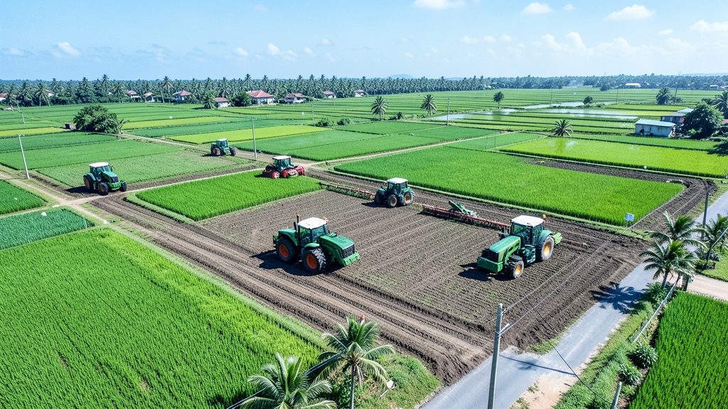 Colimes celebra 37 años de cantonización con maquinaria para el campo