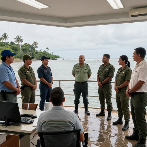 Prefectura del Guayas realiza simulacro institucional ante posibles inundaciones