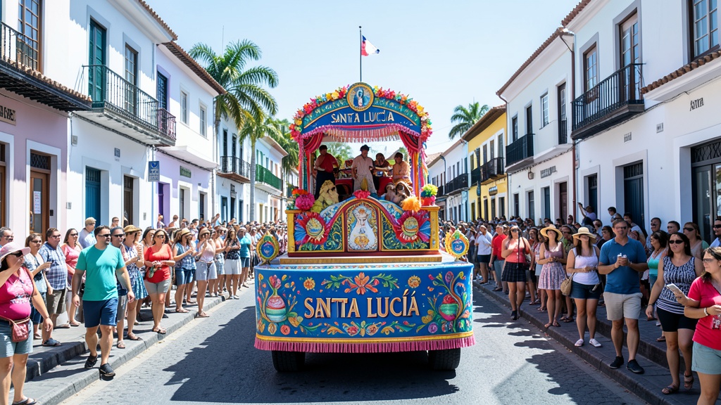 Carnaval 2023 arranca con desfile en Santa Lucía