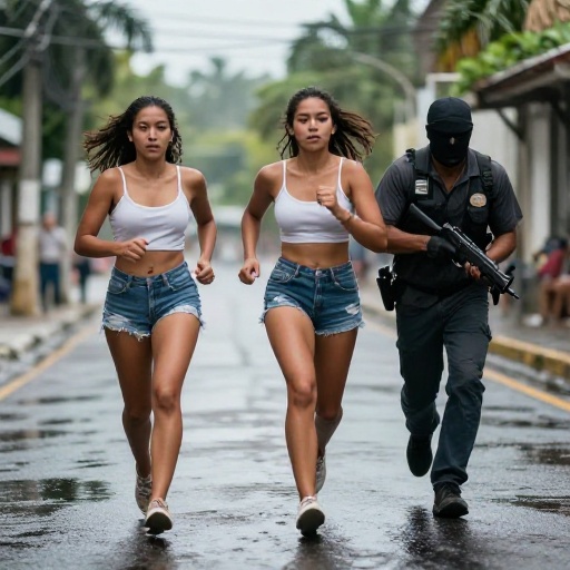 Video: Dos mujeres logran escapar de un asalto armado en Ecuador