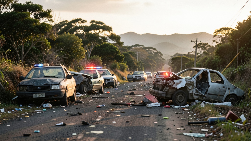 Choque entre camión y bus en vía Jujan deja tres muertos y tres heridos