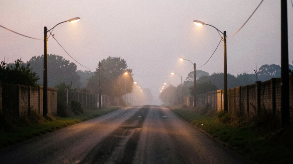 Iluminación en La Escobería mejora seguridad vial en Lomas de Sargentillo