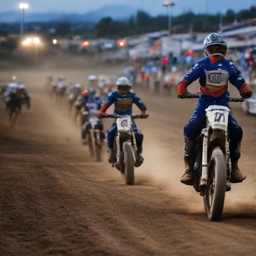 El Laurel consolida su pasión por el motociclismo con segunda competencia Flat Track