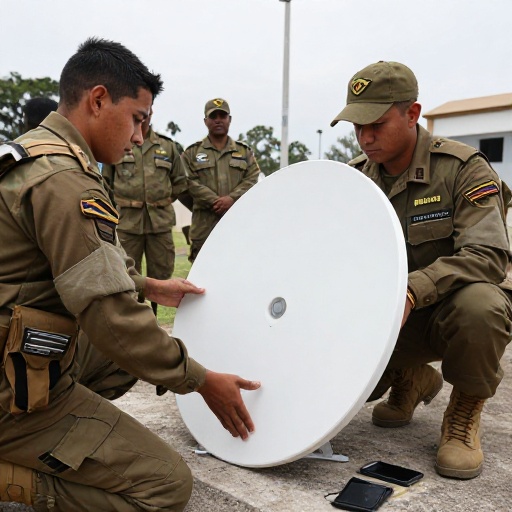 Fuerzas Armadas decomisan antena Starlink y celulares en cárcel Regional del Guayas