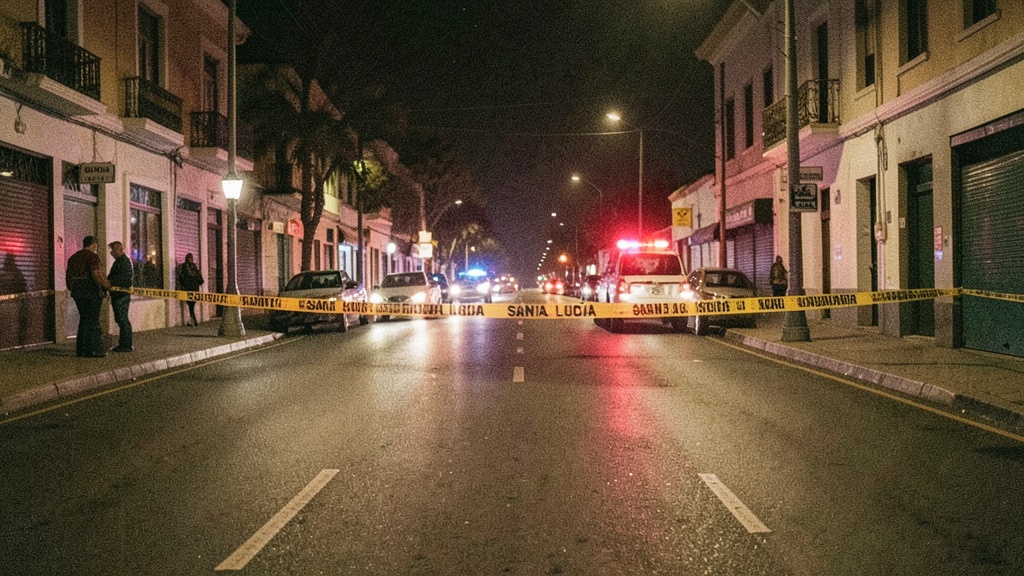 Tres homicidios en ocho horas sacuden a Santa Lucía con ataques armados
