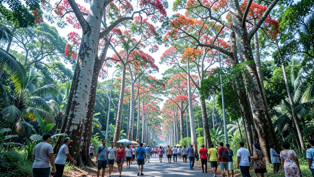 Florecimiento de guayacanes en Colimes atrae turismo local y nacional