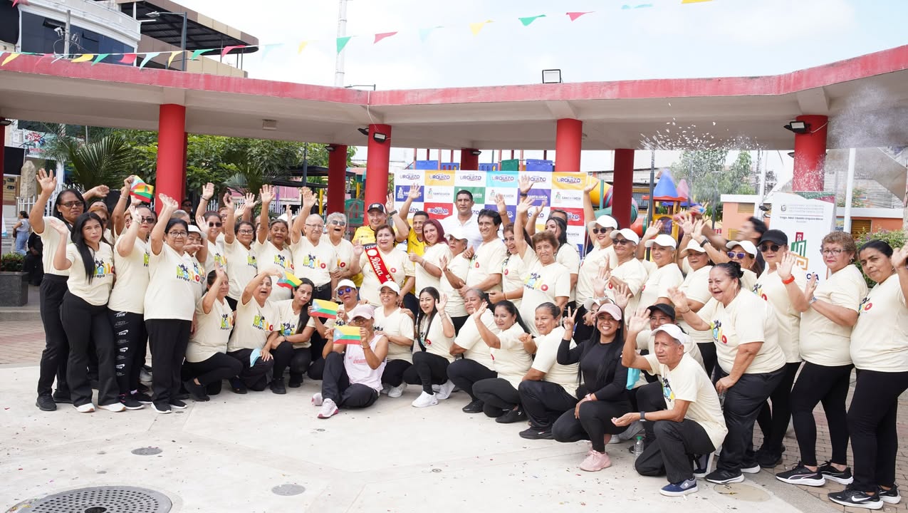 Santa Lucía celebra 39 años de cantonización con baile y participación ciudadana