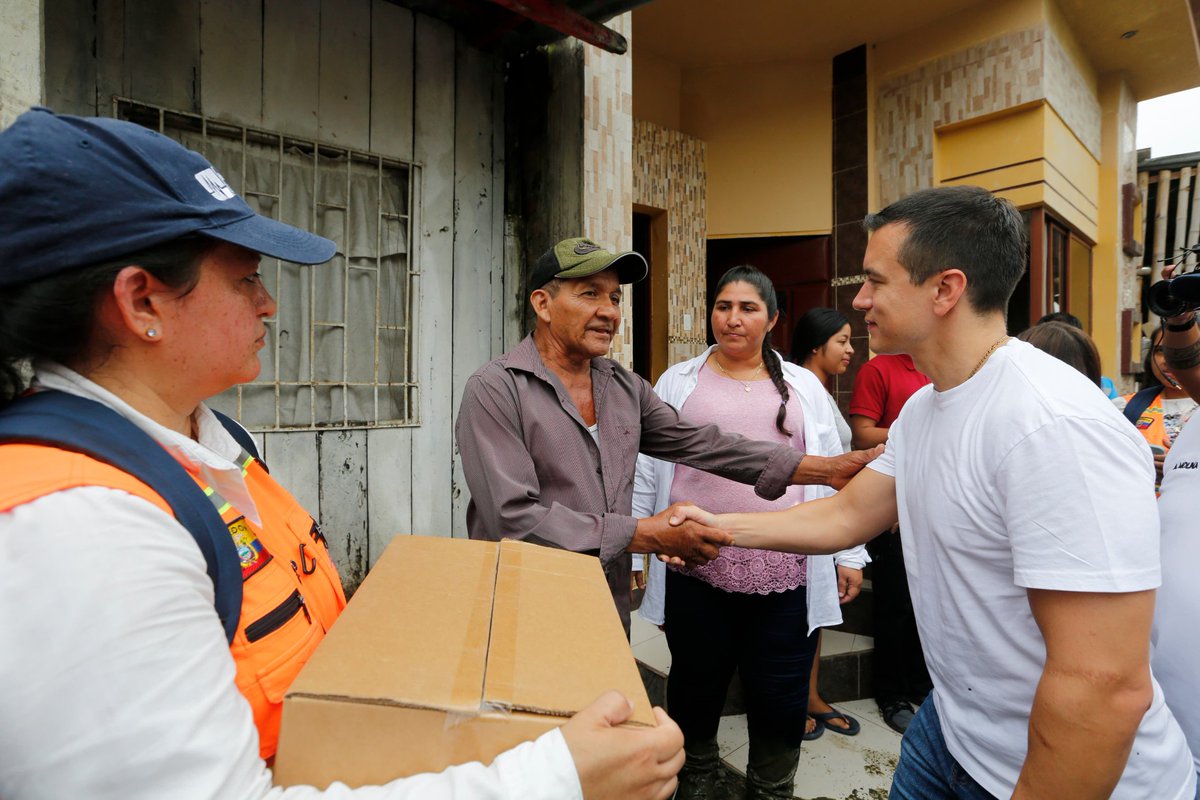 Entrega de kits humanitarios en San Zoilo tras las lluvias del 13 de marzo