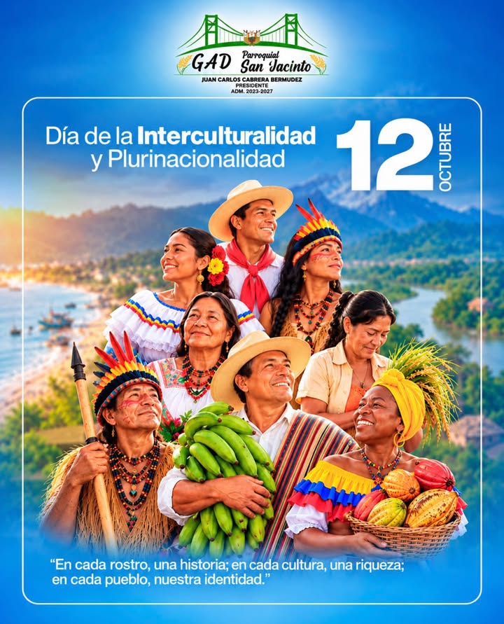 San Jacinto honra la diversidad cultural en el Día de la Plurinacionalidad
