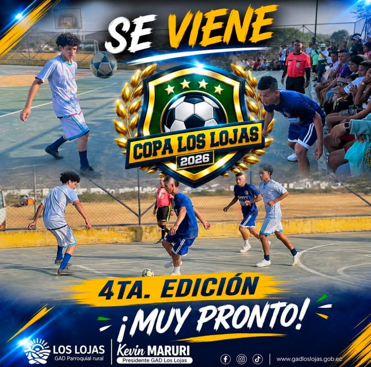 Los Lojas se prepara para la 4ta edición de su Copa Local de Fútbol