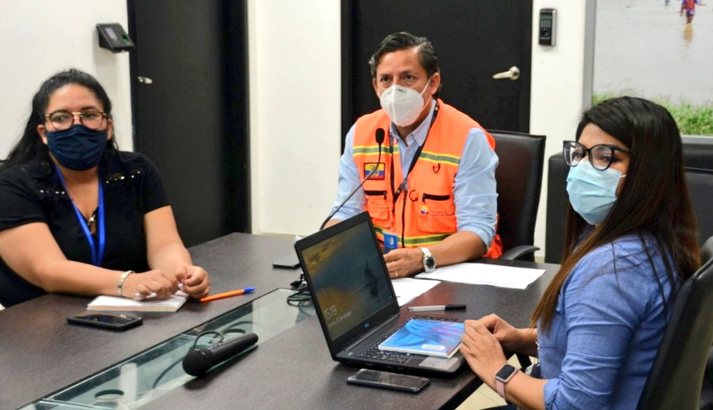 Riesgos coordinó con el Equipo Humanitario País la respuesta a la emergencia sanitaria