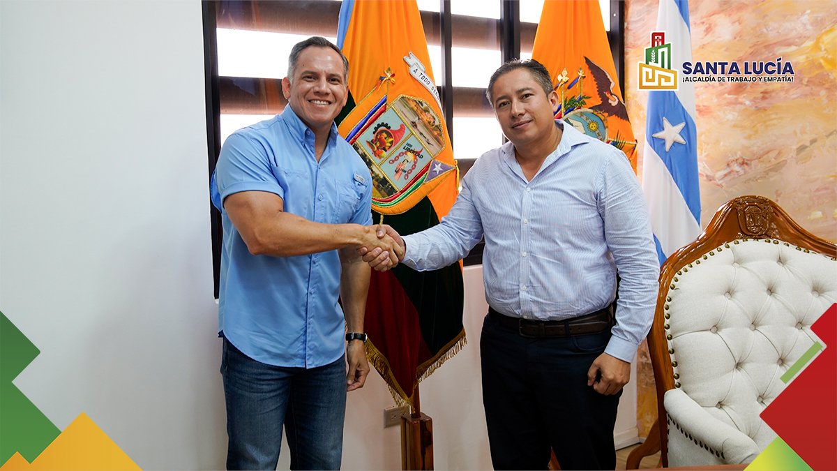 Viceprefectura del Guayas inspecciona recintos de Santa Lucía ante riesgo de El Niño
