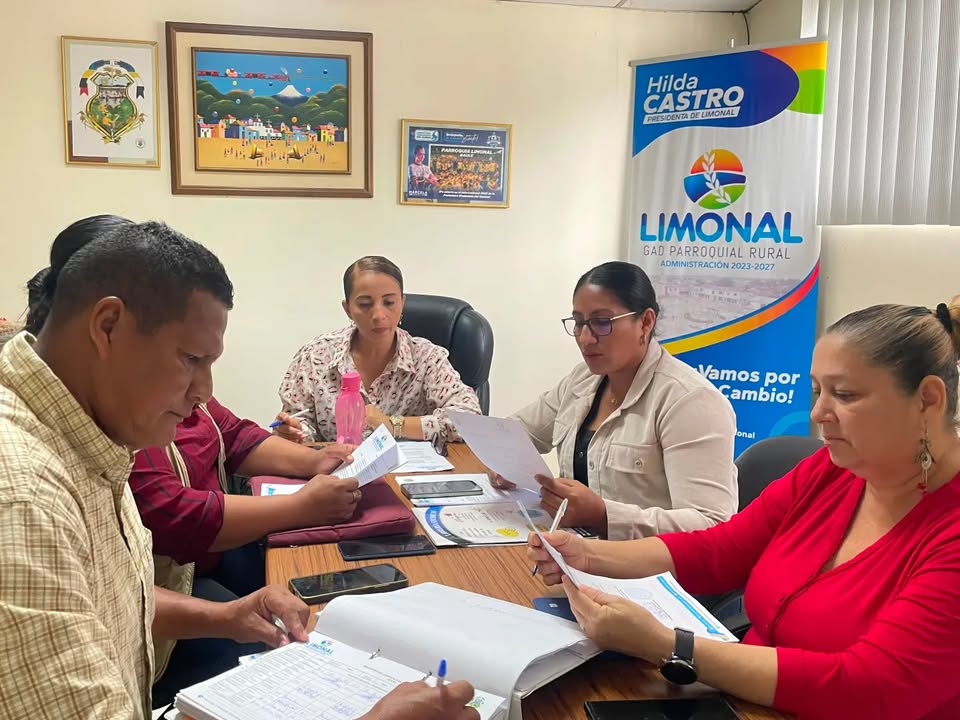 GAD Parroquial de Limonal aprobó agenda clave en su Sesión Ordinaria 015-2026