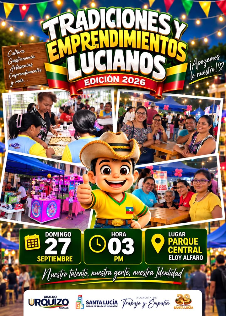 Santa Lucía celebra el talento local con 'Tradiciones y Emprendimientos' este domingo