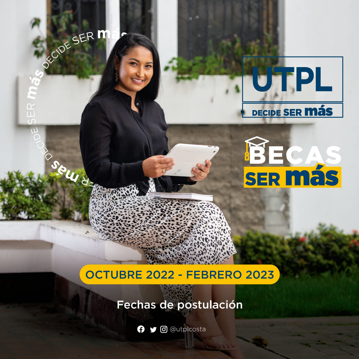 Alcaldía de Lomas de Sargentillo ofrece becas UTPL para estudiar profesional
