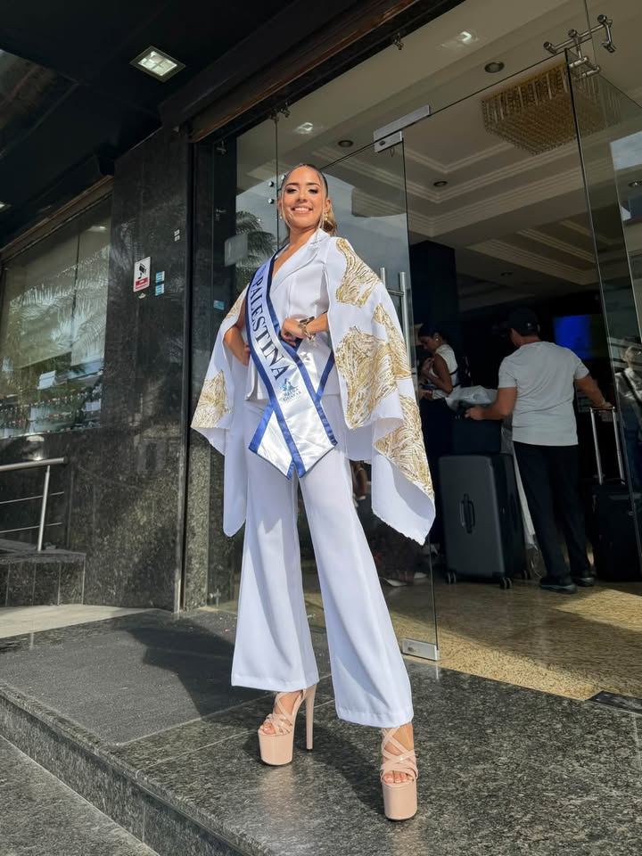 Danna Quinto lleva el nombre de Palestina al certamen de belleza 2026
