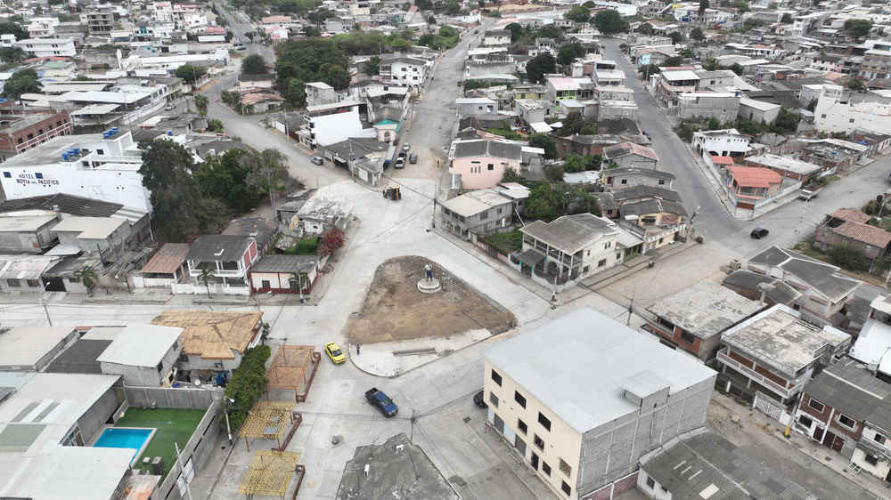 Playas renueva su infraestructura vial con nuevas calles de hormigón y servicios básicos