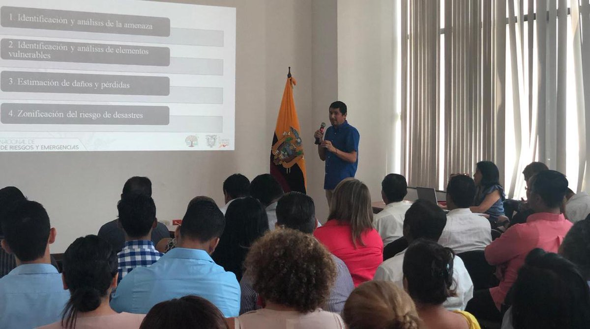 Riesgos Ecapacitó a juntas parroquiales del Guayas en ordenamiento territorial