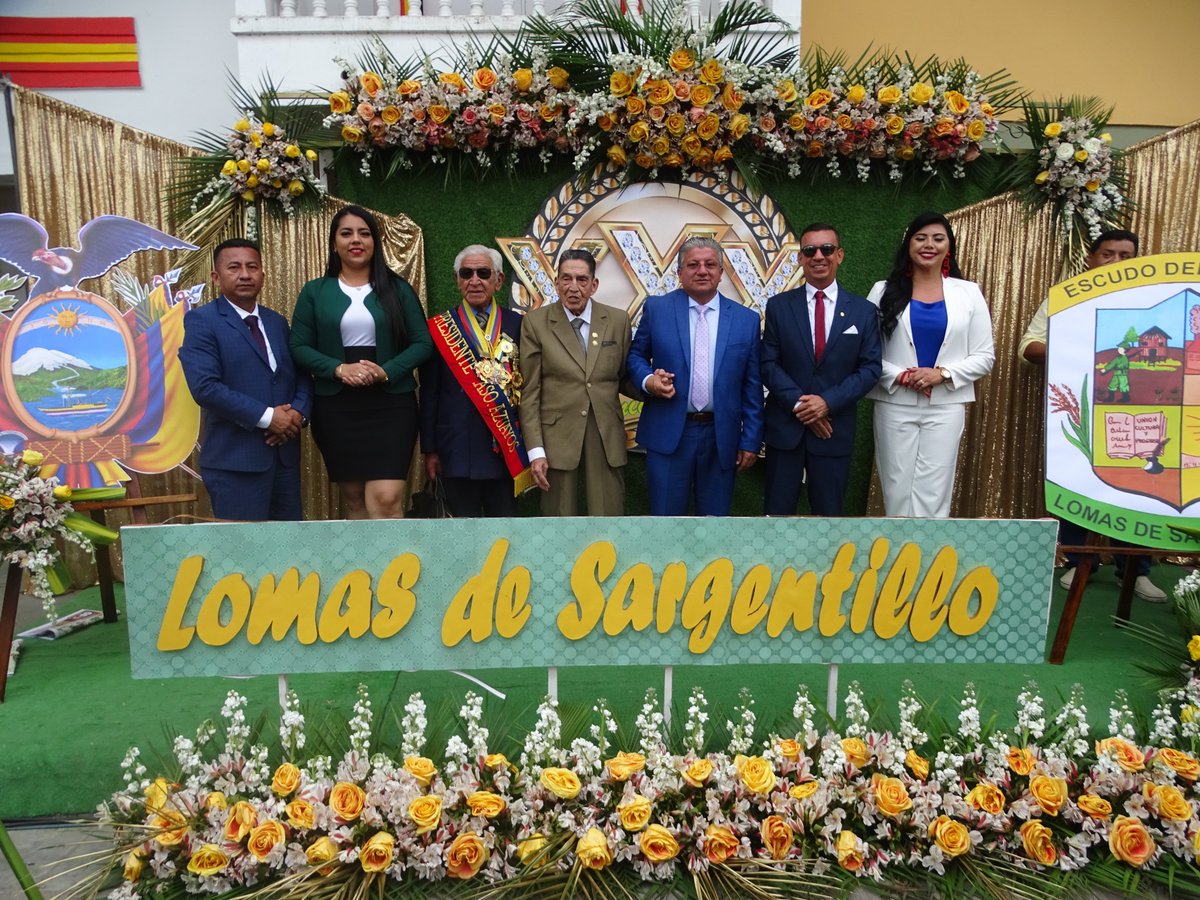 Lomas de Sargentillo celebró su cantonización con sesión solemne
