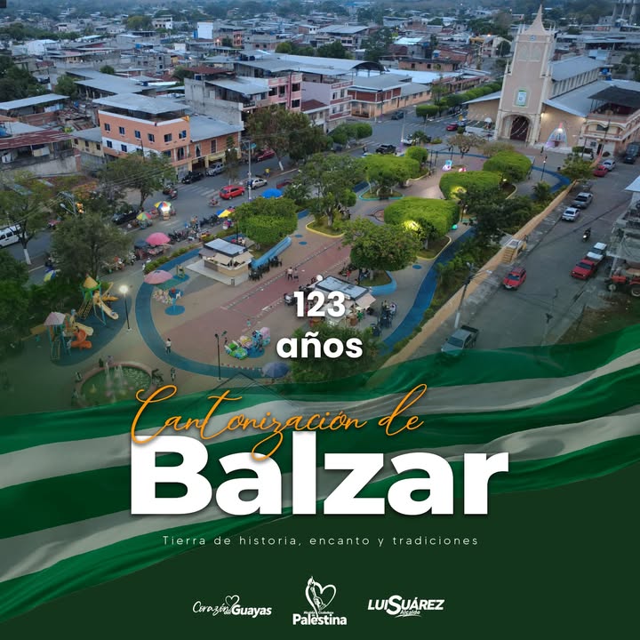 Palestina celebra el 123 aniversario de cantonización de Balzar