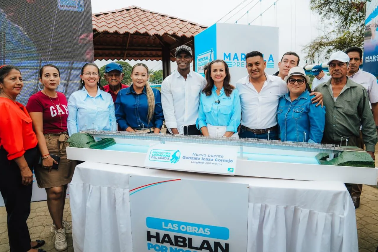 Prefectura del Guayas avanza con planos del nuevo puente Gonzalo Icaza en Lomas de Sargentillo