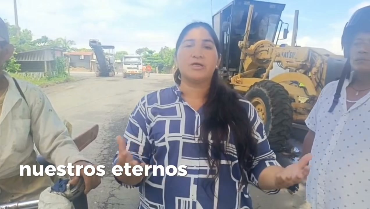 Prefectura del Guayas avanza obra vial Mamanica-Simón Bolívar en Alfredo Baquerizo Moreno