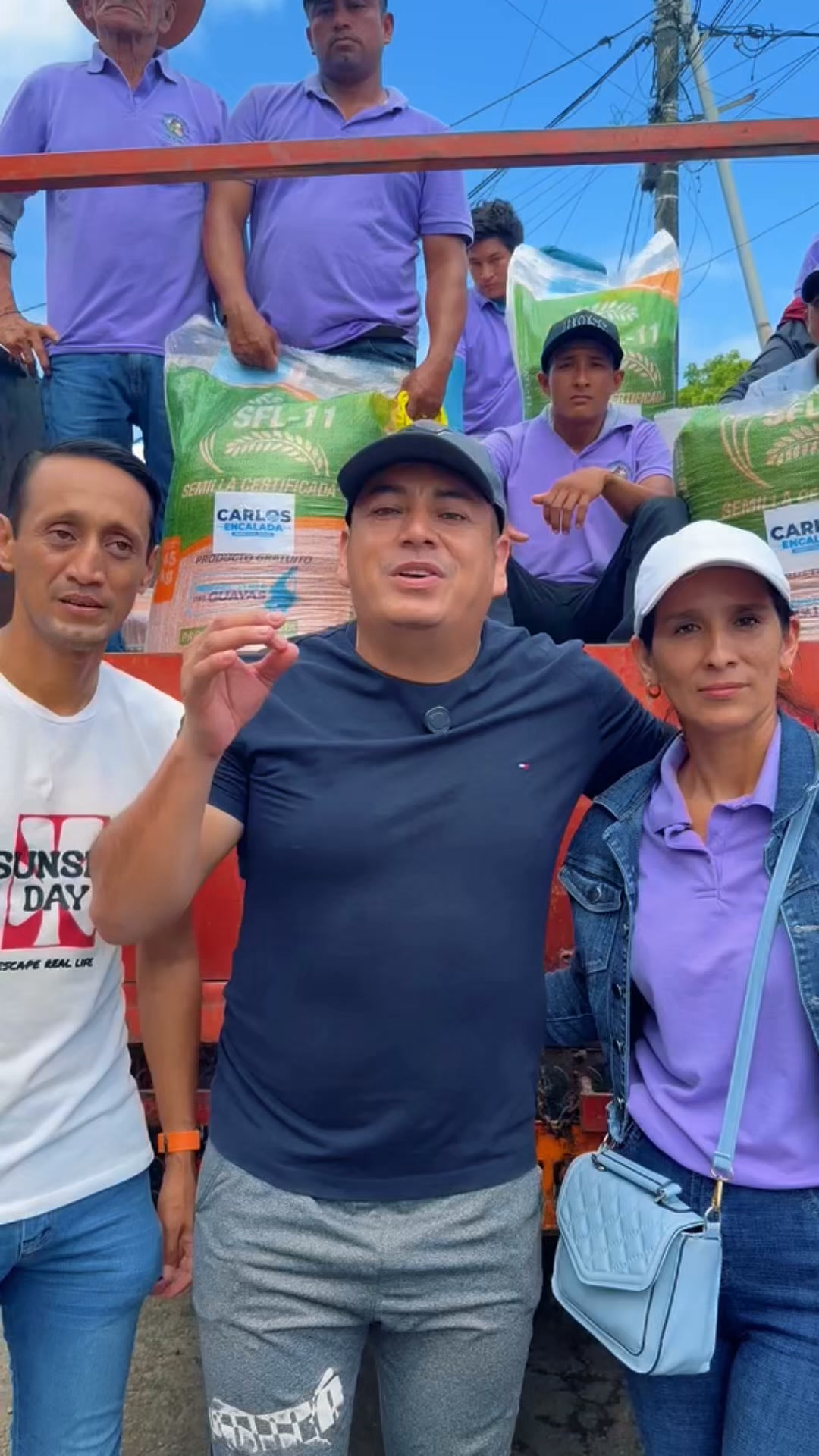 Agricultores de Picadura y El Carmen reciben semillas certificadas