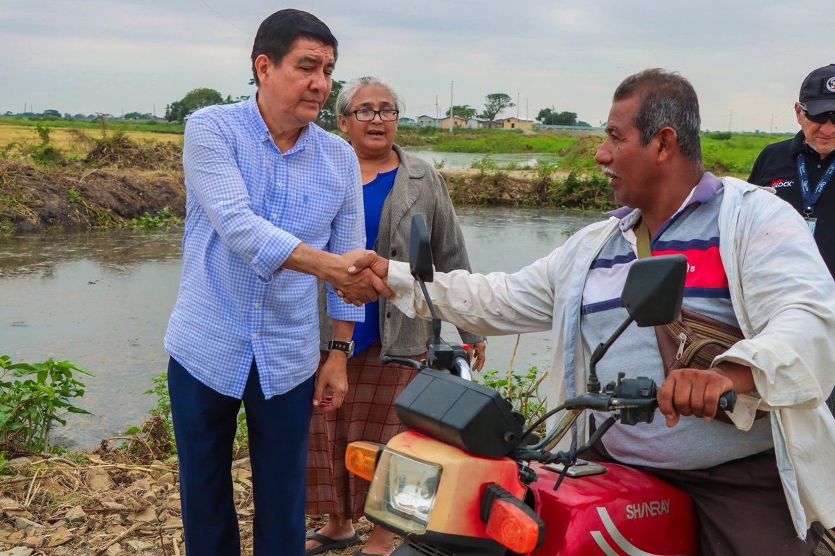 Alcaldía de Daule ejecutará obras de vialidad y drenaje en Mamá Chola