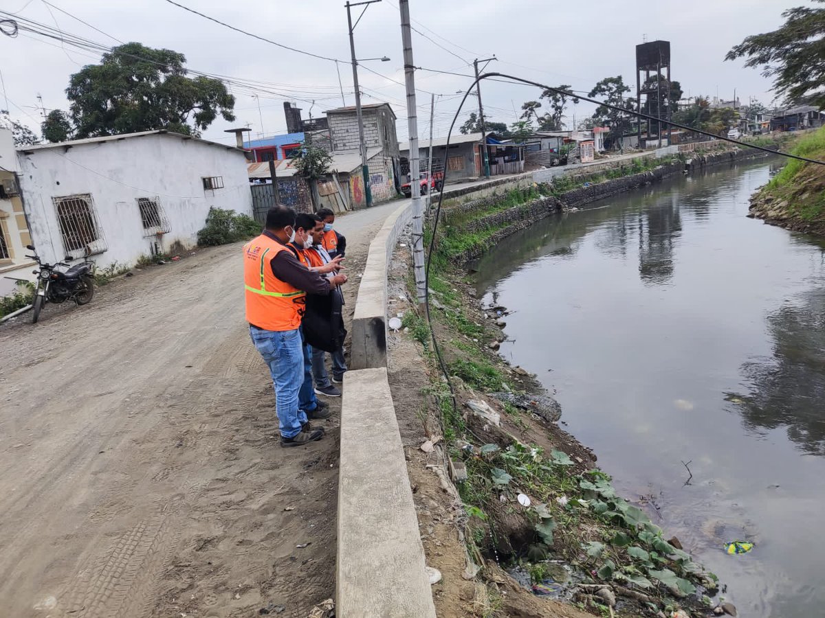 Inspección en las laderas del río Los Amarillos busca mitigar riesgos antes de la lluvia