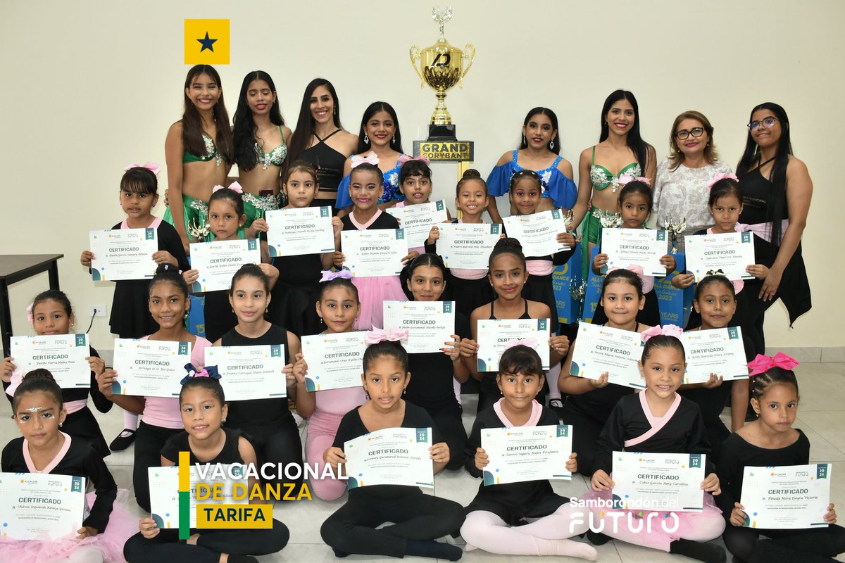 Clausuraron el vacacional de danza en Tarifa con presentación artística