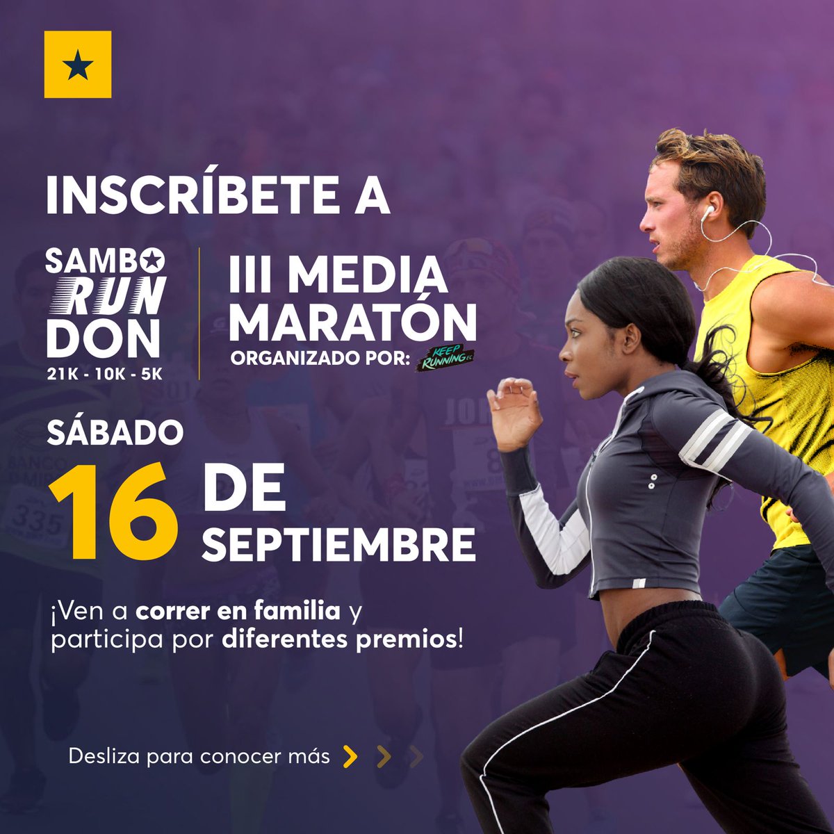Media maratón de Samborondón se corre el 16 de septiembre en el Colegio Humboldt